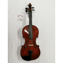 4/4 English violin by James Worden, Preston, 1903, labelled Sanctus Silverius, red varnish, 2 pce back