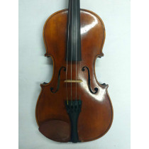 German 4/4 violin, c1900, shaded varnish, with case and bow