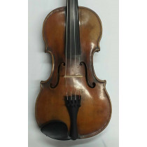 German 4/4 violin c1920s, labelled Andreas Borelli, two piece back, shaded varnish, medium flame, gd cond w