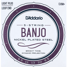 D'Addario EJ60+ 5 string Banjo Strings