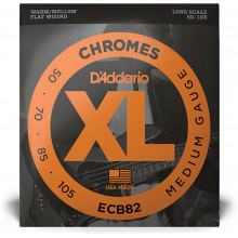 D'Addario ECB82 Chrome Electric Bass Strings