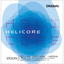 D'Addario H312 4/4M Helicore Violin Single A Str