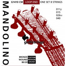 Galli G1410CM Mandolin Strings, Brz. Medium