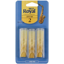Rico Royal Alto Sax Reed 2, 3-Pack