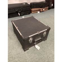 Accordion Case w Silver Trim. Internal dim 38x43x21cm
