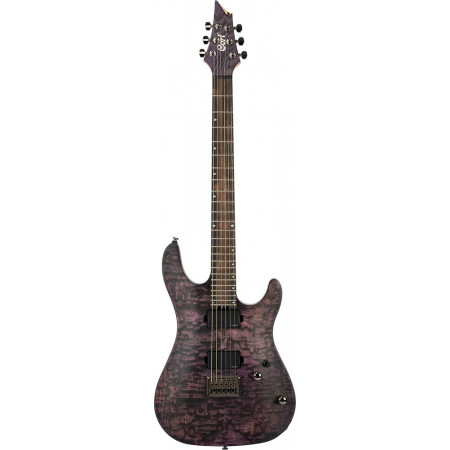 Cort KX500-EDV Electric Guitar, Etched Violet