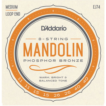 D'Addario EJ74 Mandolin medium Strings