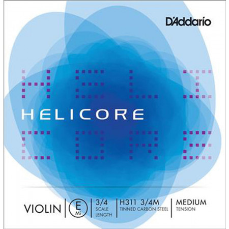 D'Addario H310 3/4M Helicore Violin String Set 3/4