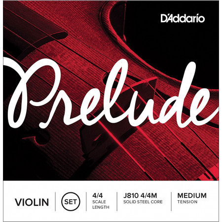 D'Addario J810 4/4M Prelude 4/4 Violin String Set