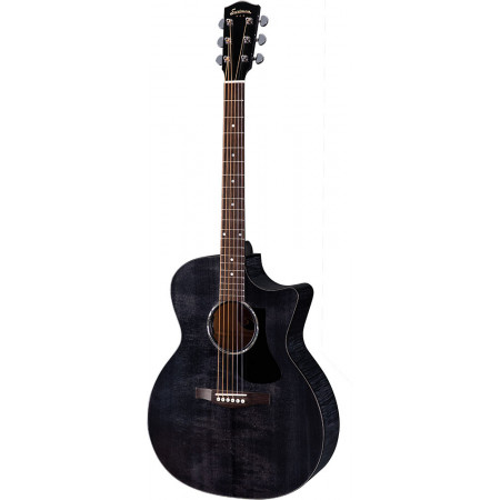 Eastman PCH3-GACE Grand Auditorim Guitar, Black