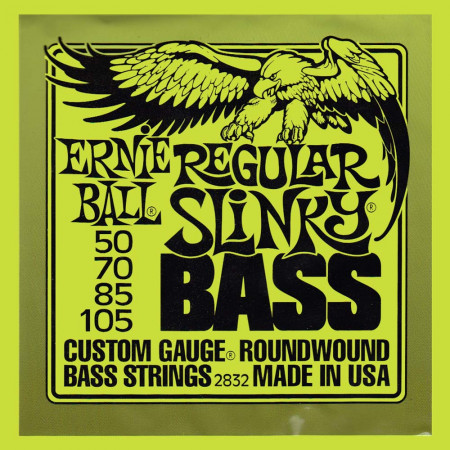 Ernie Ball P02832 Regular Slinky Bass Strings