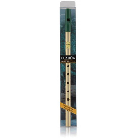 Feadog FW20A Brass High C Whistle Pack