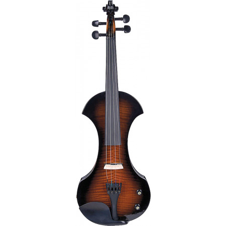Valentino VE-040SB Electric Violin Wood Body. SB