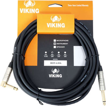 Viking HOT-6.0SL 6m Hotline Guitar Cable. SL