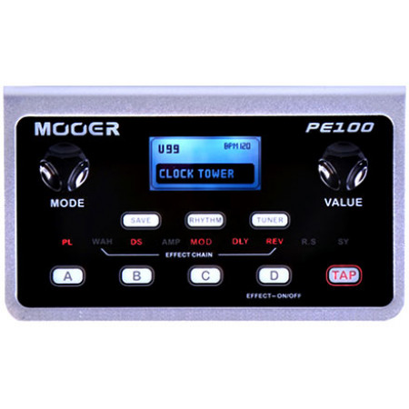 Mooer PE100 Portable Multieffects
