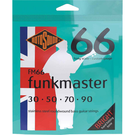 Rotosound FM66 Funkmaster Bass Guitar Strings