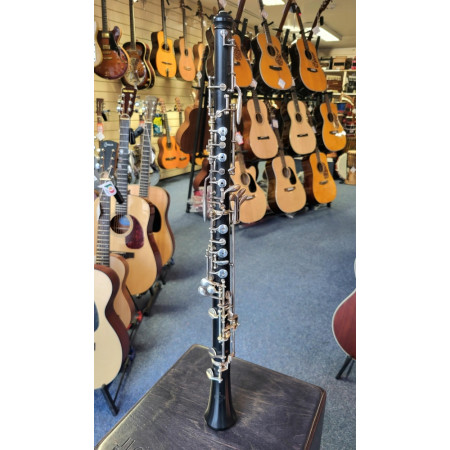 Buffet Wooden Oboe, Grenadilla Wood, Silver plated keywork complete with hard case