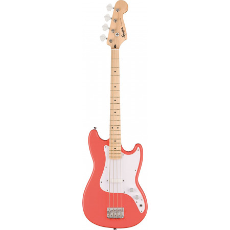 Squier Sonic Bronco Bass Guitar. Pink